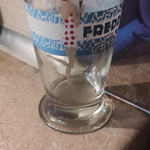Freddoccino glass like new