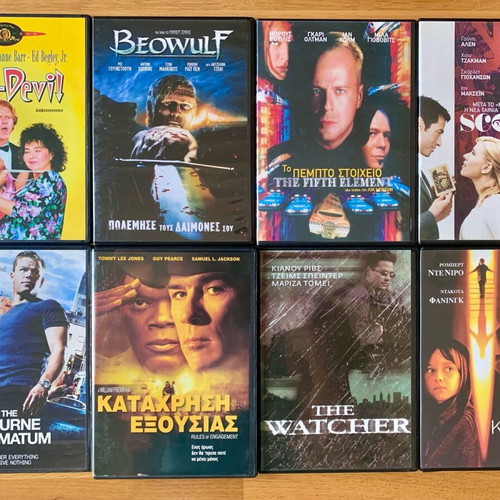 DVD set of 8 new foreign movies