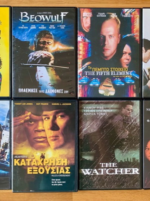 DVD set of 8 new foreign movies