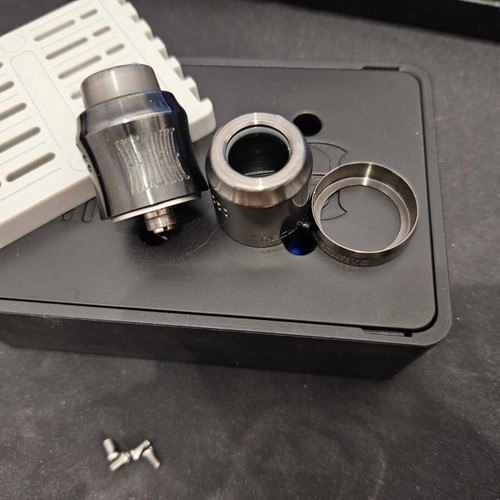 Wotofo Recurve v1 with extra top cap set, screws, O-rings and squonk pin