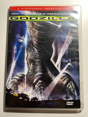 Godzilla 1998 DVD σαν καινούργιο με υπότιτλους