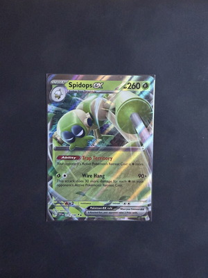 Spidops ex κάρτα Pokémon TCG καινούργια, Scarlet & Violet Base Set