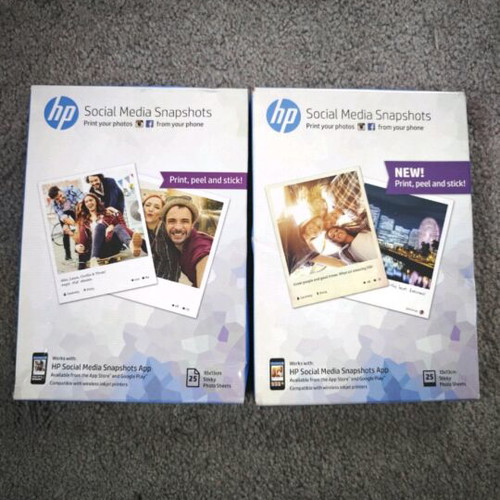 HP Social Media Snapshots pack of 2 new