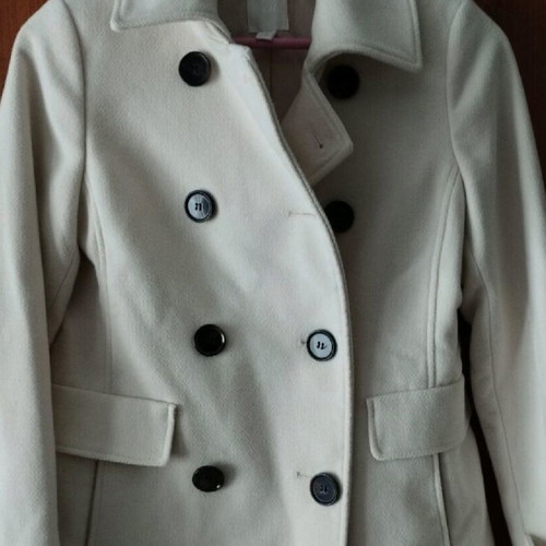 Women's H&M coat new, beige, size XS