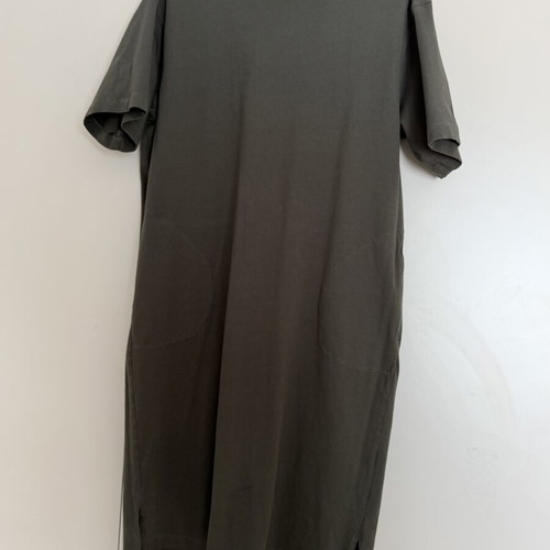 Max & Co. Midi T-Shirt Dress 100% Cotton, Size M, Like New, Khaki