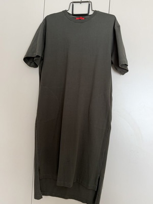 Max & Co. Midi T-Shirt Dress 100% Cotton, Size M, Like New, Khaki