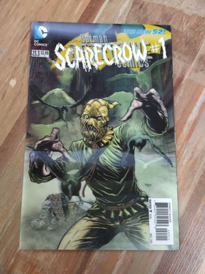 Detective Comics 23.3 New 52 Scarecrow 3D Cover like new