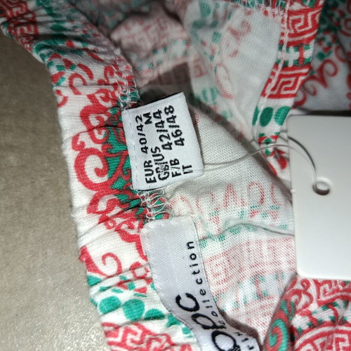 Printed summer blouse new with tag, size XL 42
