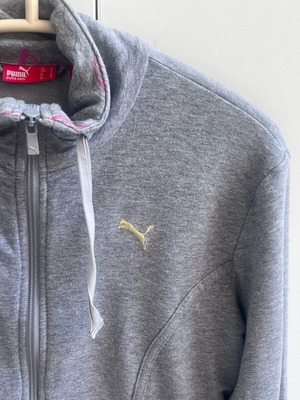 Puma gray jacket used, size S