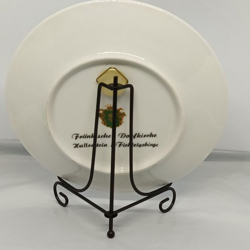 German Christmas wall plate 1986 used