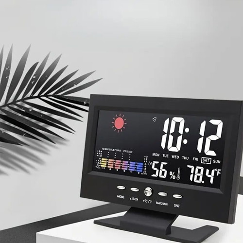 Weather Station new with color LCD screen and alarm function