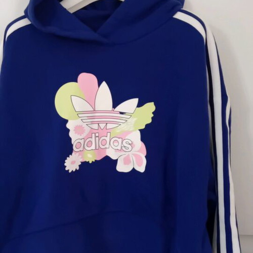 Adidas crop sweatshirt girl 9-10 years like new