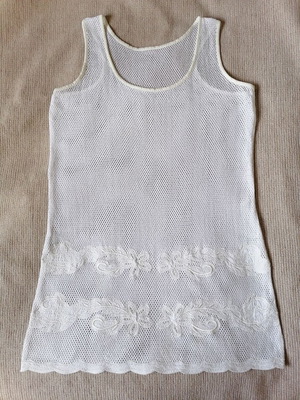 Calzedonia knitted beach dress size L like new, 100% cotton
