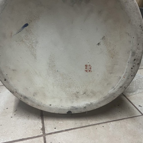 Satsuma vase new, height 1 meter and 350 cm
