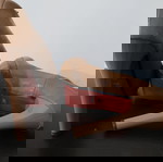  Γόβες μπεζ λουστρίνι με κόκκινο πάτο
