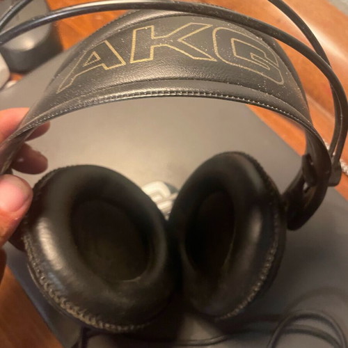 Akg K240 Studio headphones used, wired