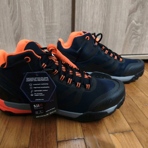 5.11 A/T mid boot new, size 44, blue