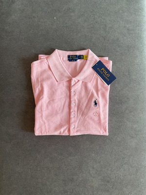 Ralph Lauren Women's Polo Shirt Pink Size S New with Tags