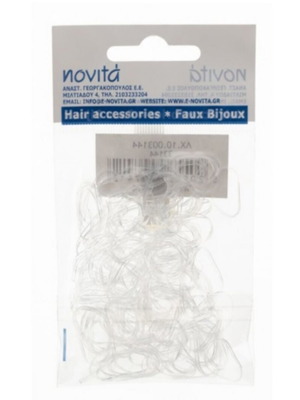 Small colorless hair elastics new