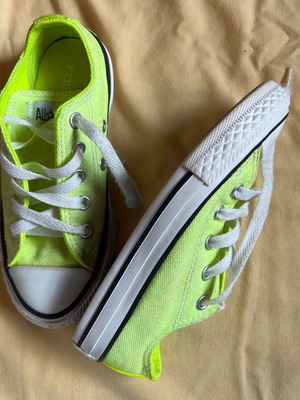 Παπούτσια Converse All Star μεταχειρισμένα, μέγεθος 28, πράσινα, unisex