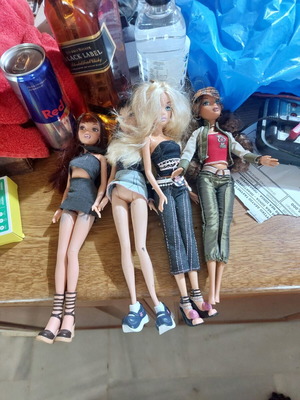 Mattel My Scene кукли употребявани, комплект