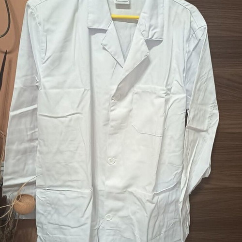 Valento White Work Apron Size M New