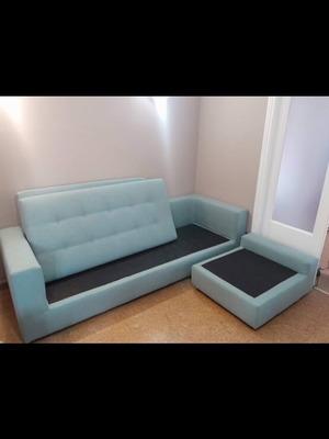 Corner sofa like new with removable corner