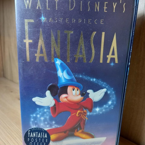 Fantasia VHS like new, English edition no subs