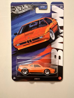 BMW M1 Silver Series Hot Wheels new