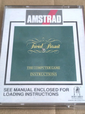 Trivial Pursuit The Computer Game Amstrad PP8 Disk 4 like new