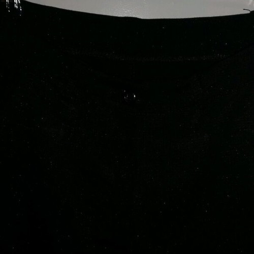 Black leggings pants like new, small, silver stitching