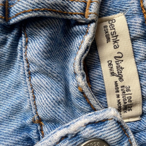 Denim short skirts size 34 and 36, pack of 10 or separate