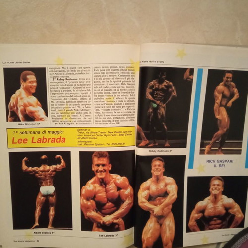 Body's Magazine N'3 bodybuilding sports magazine 1988 like new