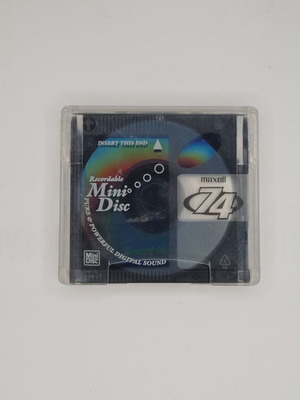 Maxell MD 74 Mini Disc used