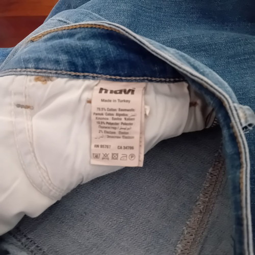 Mavi Jeans Wide Leg Pants like new, medium blue wash, size M