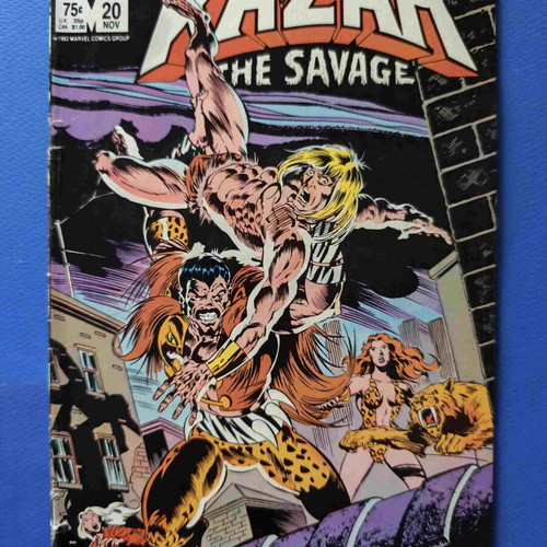 Kazar Ka-zar the Savage 20 comic used, English