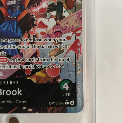 One Piece Brook Leader OP15-022 card new