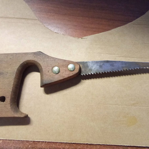Saw used, vintage small 28cm