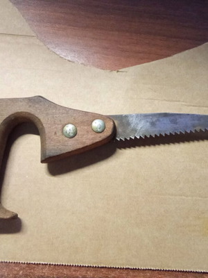 Saw used, vintage small 28cm