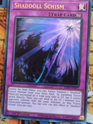 Shaddoll Schism Continuous Trap κάρτα σαν καινούργια