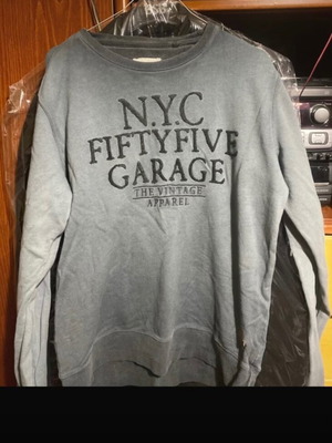 Winter hoodie Garage Fifty5 unisex like new, gray and black