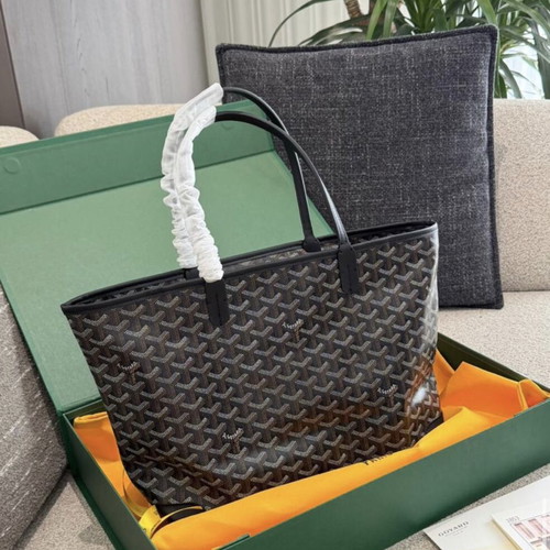 Goyard Canvas Artois PM τσάντες ώμου νέες, λευκό και πράσινο