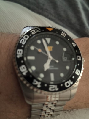 CAT watch bracelet classic black