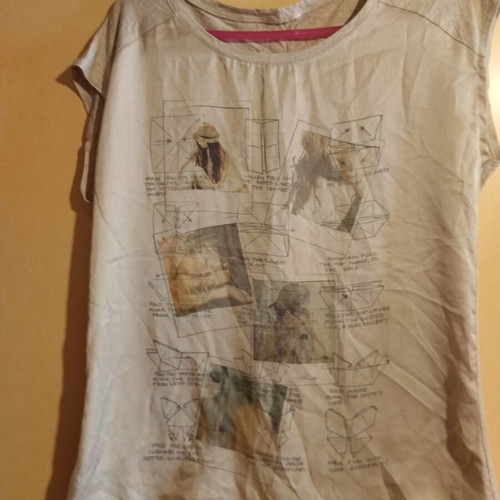 Makó blouse like new, beige, size M