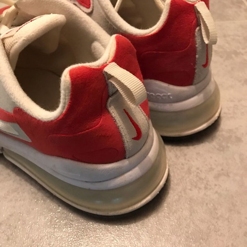Nike Airmax 270 R like new, white and red, size 44