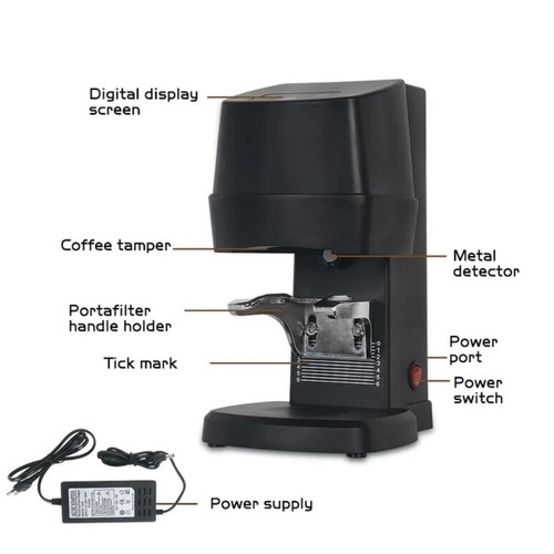 Electric coffee tamper 58mm new, automatic for espresso 240V