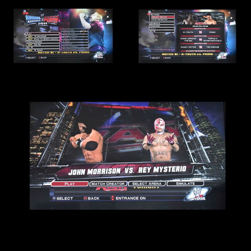 WWE SmackDown vs. Raw 2011 Lord of Darkness Edition PS3 like new