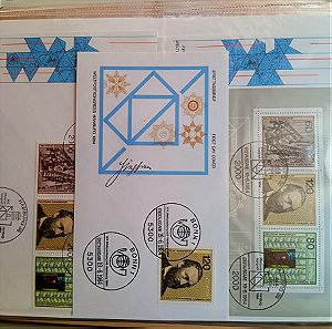 Φάκελοι 1ης μέρας κυκλοφορίας γραμματοσημων Νο 1