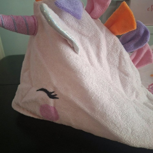 Unicorn Kids' Poncho Towel Age 2-5 Like New