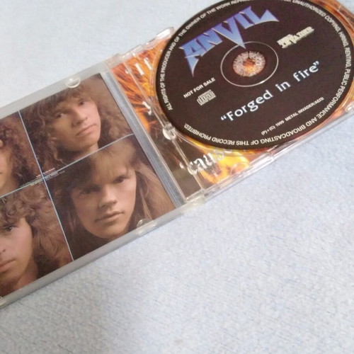 Anvil Forged in Fire CD like new